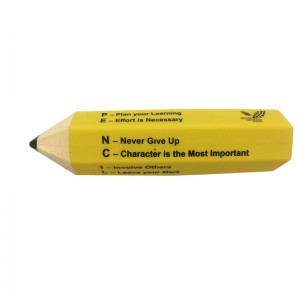 Geantă de creion din silicon, formă creionată creativă creativă, pungi de papetărie siliconice sănătoase și ecologice, impermeabile și durabile